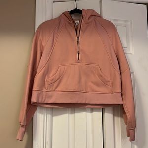 Lulu Lemon Hooded Quarter Zip Scuba